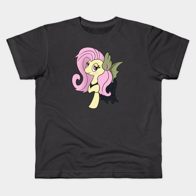 Flutterbat Kids T-Shirt by AmyNewBlue